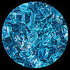 Bahama Blue Nugget Diamond Fire Pit Glass