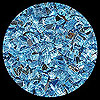 Bali Blue Reflective Diamond Fire Pit Glass