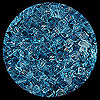Cobalt Blue Diamond Fire Pit Glass