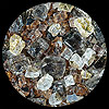 Gold Mine Diamond Fire Pit Glass