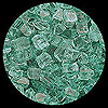 Green Nugget Diamond Fire Pit Glass