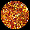 Honey Crystal Yellow Diamond Fire Pit Glass