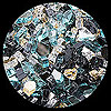 Venetian Gold Diamond Fire Pit Glass
